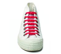Shoeps - Cordones Elásticos, 14 Piezas, Rojo Rosso