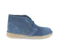 shoes&blues.es 46921-Botas Desierto Safari para Mujer y Hombre con Piel Serraje, Suela Crepe Antideslizante y Cordones. Comodas, practicas e Ideales para Otono-Invierno.. Talla 36 Jeans