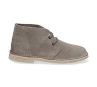 shoes&blues.es 64644-Botas Desierto Safari para Mujer y Hombre con Piel Serraje, Suela Crepe Antideslizante y Cordones. Comodas, practicas e Ideales para Otono-Invierno.. Talla 44 Gris