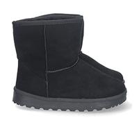 shoes&blues.es 69574-Botin Australiano para Mujer, Comodo y Caliente, Forrado el Interior con Pelo, Sin Cierre, Otono Invierno 2022. Talla 39 Negro