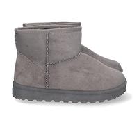 shoes&blues.es 69653-Botin Australiano para Mujer, Comodo y Caliente, Forrado Interior con Pelo, Sin Cierre, Otono Invierno 2022. Talla 41 Gris