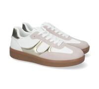 shoes&blues.es 82404-Zapatillas Planas Deportivas con Cierre de Cordones Ideales para IR a la Moda y Hacer Ejercicio. Talla 38 Oro