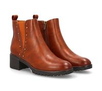 shoes&blues.es 95084 Botin para Mujer Estilo Chelsea, con Tacon Ancho, Adorno de Tachuelas y Elasticos. Ideal para Temporada Otono Invierno. Cuero Talla 41