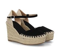 shoes&blues.es Alpargata Sandalia de Mujer con Cuna de Esparto y Detalle Decorativo en la Pala, para Mujer, Cierre de Hebilla Ajustable, Talon Abierto, Ideal Primavera Verano.