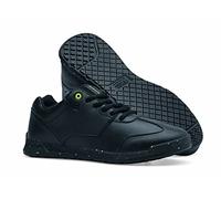 Shoes for Crews Liberty Eco - Zapatos para Mujer con Suela Antideslizante sostenible, repelentes al Agua y Ligeros Zapatos de Mujer, Color Negro, Black, 40 EU