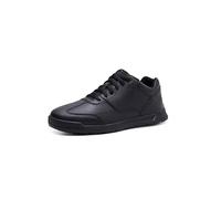 Shoes for Crews Liberty, Zapatos para Mujer con Suela Antideslizante, repelentes al Agua y Ligeros, Zapatillas para Mujer, Negro Eco, 35 EU
