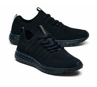 Shoes for Crews Zapatillas de Trabajo para Mujer, cómodas, Resistentes al Agua, con Suela Antideslizante y Plantillas, Ideales para gastronomía, Cocina, Camarero y Cocinero - Everlight Eco, Negro