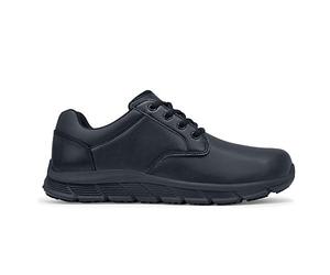 Shoes for Crews Zapatos de trabajo Saloon II Woman - Zapatillas inteligentes e informales con cordones, ajuste seguro, antideslizantes, repelentes al agua, cuero, OB E SR - Zapatos bajos para mujer
