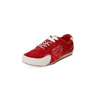 Shoes_Retro_ Suede Sneaker, 41, 3092 Red