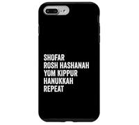 Shofar Rosh Hashanah Yom Kippur Hanukkah Repeat Jewish Elul Carcasa para iPhone 7 Plus/8 Plus