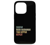Shofar Rosh Hashanah Yom Kippur Repeat Jewish Hanukkah Elul Carcasa para iPhone 13 Pro