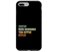 Shofar Rosh Hashanah Yom Kippur Repeat Jewish Hanukkah Elul Carcasa para iPhone 7 Plus/8 Plus