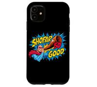 Shofar So Good Rosh Hashanah Judío Año Nuevo Cómic Niños Niños Carcasa para iPhone 11