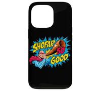 Shofar So Good Rosh Hashanah Judío Año Nuevo Cómic Niños Niños Carcasa para iPhone 13 Pro