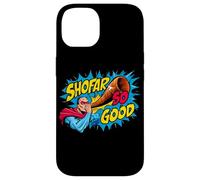 Shofar So Good Rosh Hashanah Judío Año Nuevo Cómic Niños Niños Carcasa para iPhone 14