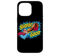 Shofar So Good Rosh Hashanah Judío Año Nuevo Cómic Niños Niños Carcasa para iPhone 14 Pro Max