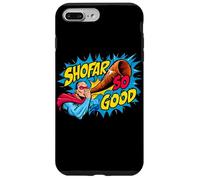 Shofar So Good Rosh Hashanah Judío Año Nuevo Cómic Niños Niños Carcasa para iPhone 7 Plus/8 Plus