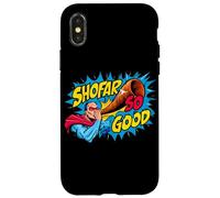 Shofar So Good Rosh Hashanah Judío Año Nuevo Cómic Niños Niños Carcasa para iPhone X/XS