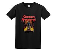 Shogun Assassin Movie Film Japanese Chinese Retro 80S Cool Casual Pride - Camiseta de algodón negra, Negro, S