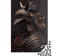 Shogun Samurai Armor Puzzles Imposible,desafío for Adults Entretenimiento Creativo 1000 Piezas Obra De Arte De Juego De para Adultos Y Niños A Partir De 12 Años 1000pcs (38x26cm)