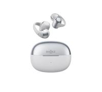 SHOKZ Auriculares Open-Ear Clip-on OpenDots 2,Dolby Audio,40h batería,Gris | con Grave Profundo | Reducción Ruido con IA | Bluetooth 6.1 | Resistentes al Agua IP57 | Carga rápida inalámbrica