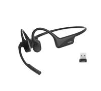 SHOKZ OpenComm2 UC Auriculares Bluetooth duales de diseño abierto | certificados para Zoom | con adaptador Bluetooth USB-A