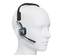 SHOKZ - OpenMeet Auriculares Inalámbrico gancho de oreja Oficina/Centro de llamadas USB Tipo C Bluetooth Negro