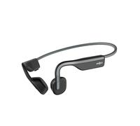 SHOKZ OpenMove Auriculares de Conducción Ósea Bluetooth 5.1, Oído Abierto, Sonido Claro, 6 h de Batería, Ligeros 29 g, Resistencia IP55 al Sudor, Permite Escuchar el Entorno, para Correr, Gris