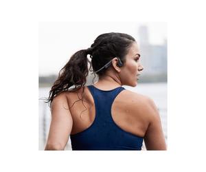 SHOKZ - OpenMove Auriculares Inalámbrico Banda para cuello Deportes Bluetooth Gris