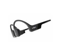 SHOKZ OpenRun Auriculares Conducción Ósea, Deportivos Inalámbricos Bluetooth con Micrófono Cancelación de Ruido, Open-Ear de Oído Abierto, Resistentes al Agua IP67 para Correr, USB-C, Negro