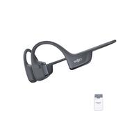 SHOKZ OpenRun Pro 2 Auriculares Conducción Ósea Bluetooth,12h de Uso, Negro | Inalámbricos Bluetooth 5.3 | Micrófonos con Cancelación de Ruido | Resistente al Agua IP55 | Carga Rápida | USB-C | Deportivo