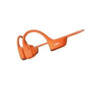 SHOKZ OpenRun Pro 2 Mini Auriculares Conducción Ósea, 12h Duración, Naranja | Inalámbricos Bluetooth 5.3 | Micrófonos con Cancelación de Ruido | Resistente al Agua IP55 | Deportivos | Carga Rápida USB-C