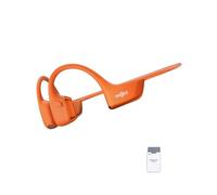 SHOKZ OpenRun Pro2 Auriculares Conducción Ósea Bluetooth,12h de Uso,Naranja | Inalámbricos Bluetooth 5.3 | Micrófonos con Cancelación de Ruido | Resistente al Agua IP55 | Carga Rápida | USB-C | Deportivo