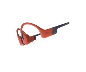SHOKZ OpenSwim Pro Auriculares Conducción Ósea Natación Bluetooth 5.4, Rojo | Impermeable IP68 | Mics con Cancelación Ruido | Carga Inalámbrica | 9H Autonomía | 32GB MP3 | para Nadar Deportivo
