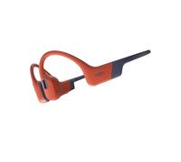 SHOKZ OpenSwim Pro Auriculares Conducción Ósea Natación, Inalámbricos Bluetooth 5.4 Open-Ear Deportivos, Impermeables IP68, 32GB MP3, Carga Inalámbrica, Mics. Cancelación Ruido, 9H de Autonomía, Rojo