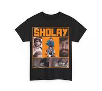 Sholay Bollywood T Shirt Black 3XL