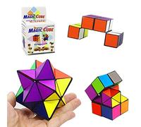 SHONCO Magic Star Cubo,Cubo Infinito, Speed Cube, Superficie Lisa sólida, Alivia el estrés y la ansiedad, Cubo Magico Duradero para Niños y Adultos
