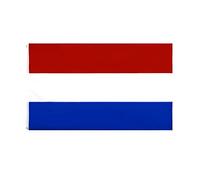 Shonye 150x90cm Bandera de los Países Bajos, Bandera de Holanda con 2 Ojales de Metal, Bandera Nacional Holanda de Color Brillante, Decorada en Eventos Deportivos, Fiestas, Desfiles
