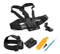 SHOOT 5in1 Kit de Accesorios Deportes al Aire Libre Bundle para GoPro Hero 13/12/11/10/9/8/7/6/5/4/3+/3/SJCAM/SJ4000/SJ5000/Victure/APEMAN/Xiaomi Yi Cámara de Acción