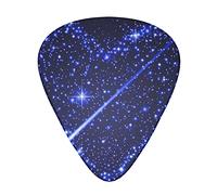 Shooting Star Heart* Paquete de 12 púas para guitarra, sensación cómoda, bordes suaves, abrasión, adecuado para guitarra, ukelele, etc.
