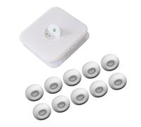 SHOOYIO 10 almohadillas de silicona para auriculares Pro3, tapones para los oídos para vida activa, gimnasio, viajes, diseño ergonómico a prueba de sudor, almohadillas antideslizantes