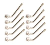 SHOOYIO 10 piezas de válvulas de neumático de camión de cobre de 120 grados, adecuadas para válvulas de neumáticos de camión TR545D de 22.5 pulgadas de repuesto a prueba de óxido