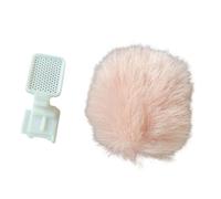 SHOOYIO Accesorio para parabrisas de zapata que reduce el ruido del viento, adecuado para micrófonos de cámara, cubierta resistente al viento