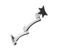 SHOOYIO Brazo de observación flexible de aleación de aluminio de alta calidad con rotación de 360 grados para pantallas compatibles de 17 a 27 pulgadas, plan de ahorro de espacio, soporte de