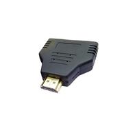 SHOOYIO Cable HDTV de alta velocidad 1080P macho a doble hembra, cable de visualización de video para laptop, proyector, consola de juegos, divisor portátil para juegos