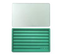 SHOOYIO Caja de almacenamiento de 3 capas para teclas, organización, a prueba de polvo, teclados, interruptores de mantenimiento, accesorios apilables, organización de teclas con tapa