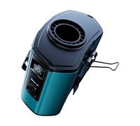 SHOOYIO Clip de ventilador de cintura de 12000 mAh, silencioso, recargable, 100 velocidades ajustables, adecuado para trabajo al aire libre, clip multiusos