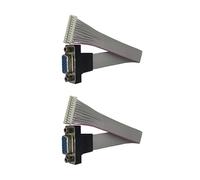 SHOOYIO Compatible con adaptador de cable VGA a PH2.0 de 12 pines que soporta múltiples dispositivos de manera eficiente conectores