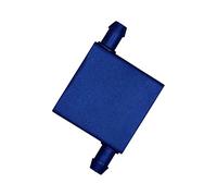 SHOOYIO Disipador térmico de radiador de aluminio de 40 mm, bloque de refrigeración por agua, disipador de calor para computadora, CPU, enfriador de líquidos industrial