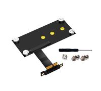 SHOOYIO Fast Speed NGFF NVME MKey HDD a PCIe 1 cable extensor para 2230 2242 2260 2280 NVME HDDs no pérdida de datos PCIe adaptadores